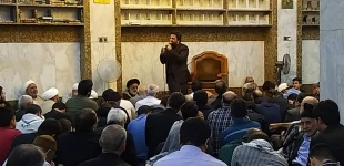 گزارش تصویری از مراسم سخنرانی و عزاداری در حرم عباسی 3