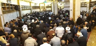 گزارش تصویری از مراسم سخنرانی و عزاداری در حرم عباسی 8