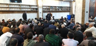 گزارش تصویری از مراسم سخنرانی و عزاداری در حرم عباسی 11