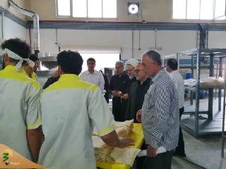 بازدید  از آشپزخانه مرکزی الغدیر نجف 6