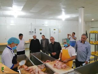 بازدید  از آشپزخانه مرکزی الغدیر نجف 10