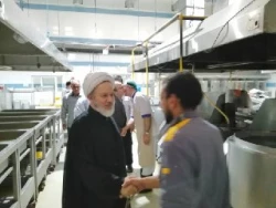 بازدید از آشپزخانه مرکزی نجف اشرف 5