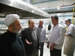بازدید از آشپزخانه مرکزی نجف اشرف 4