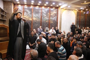 گزارش تصویری از سخنران و عزاداری حرم عباسی در شامگاه 30 شهریور