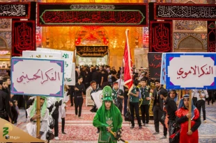 حرکت دسته عزاداری انجمن پیشاهنگى الکفیل برای چهارمین سال متوالی

 2
