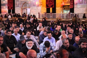 تصاویر مراسم عزاداری زائران ایرانی در حرم حسینی/3 مهر1398
