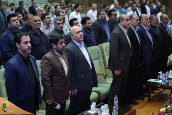 آیین گرامیداشت هفته دفاع مقدس و یادواره شهدای مسجدالحرام و منا 4
