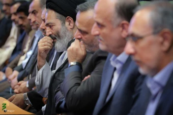 آیین گرامیداشت هفته دفاع مقدس و یادواره شهدای مسجدالحرام و منا 17