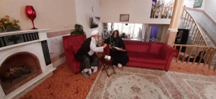 دیدار نماینده بعثه با خانواده مرحومه زکی پیمانی 4