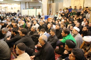 تصاویر مراسم عزاداری زائران ایرانی در حرم عباسی/3 مهر1398