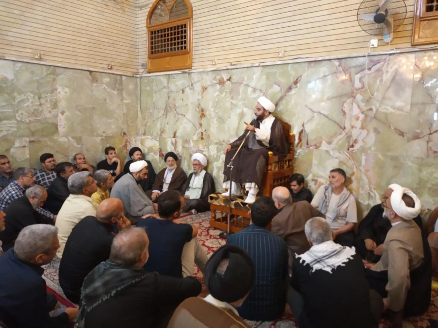 حضور گسترده ایرنیان در مراسم سخنرانی بعثه رهبری در نجف اشرف 2