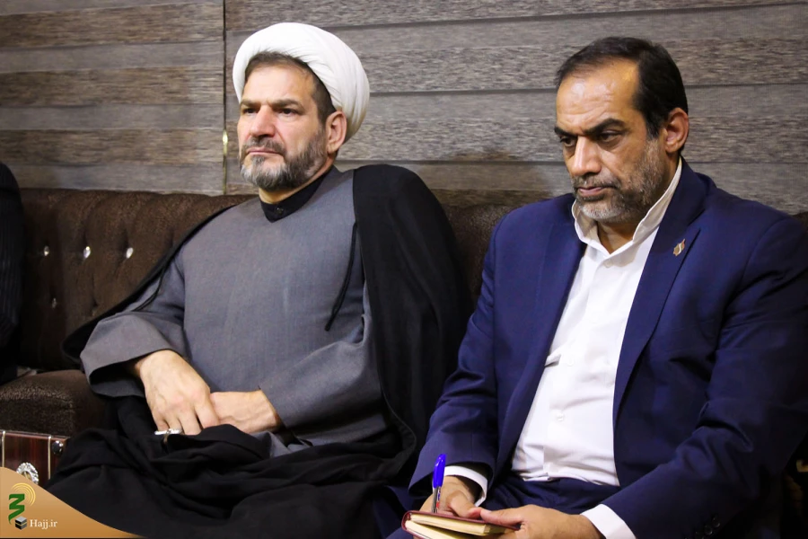 دیدار معاون سازمان حج با نماینده بعثه رهبری در عراق 5