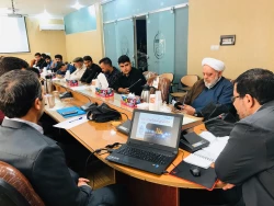 جلسه با سرگروههای کاروانهای اربعین در خراسان جنوبی برگزار شد.  8