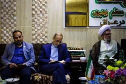 دیدار معاون سازمان حج با نماینده بعثه رهبری در عراق 3