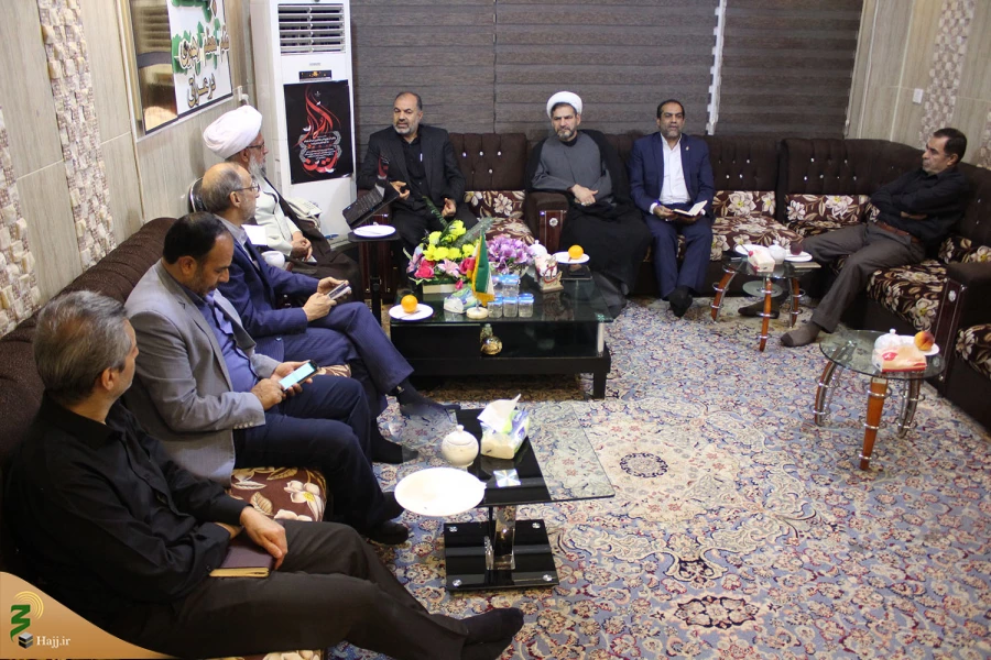 دیدار معاون سازمان حج با نماینده بعثه رهبری در عراق 4