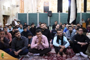 سخنرانی مسئول بعثه در مرقد حر 9