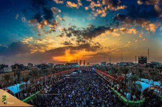 رونمایی از بزرگترین ماکت پیاده روی اربعین حسینی در برج آزادی