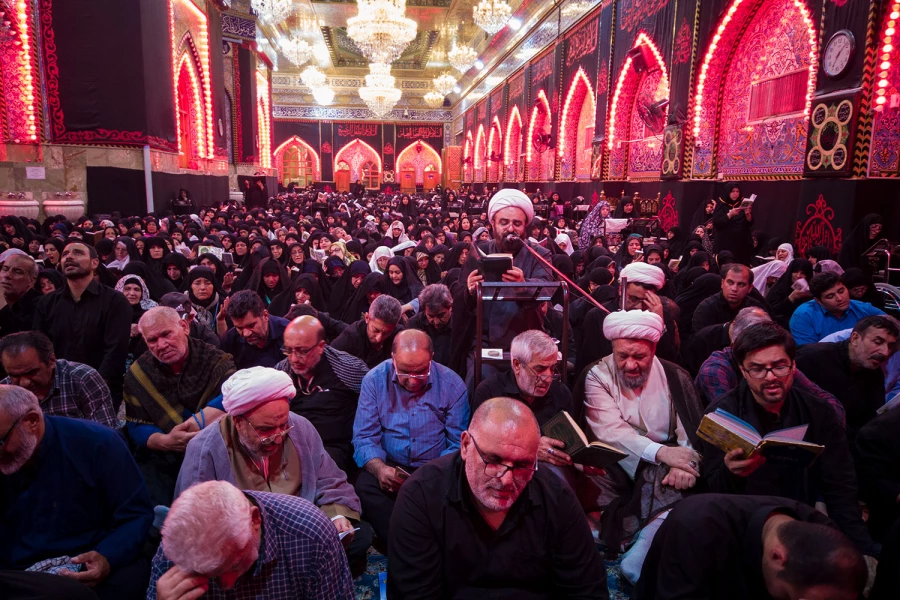 مراسم دعای کمیل در خیمه گاه حسینی برگزار شد/گزارش تصویری 2