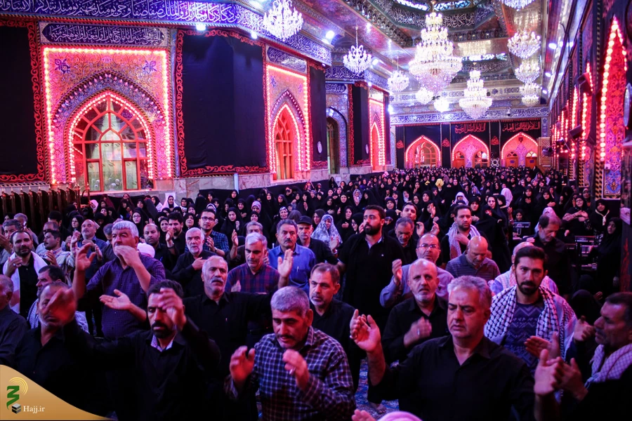مراسم دعای ندبه در خیمه گاه حسینی برگزار شد/گزارش تصویری 12