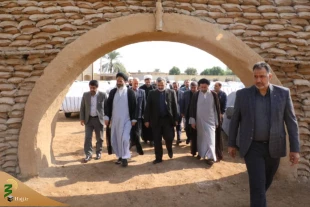حضور نماینده ولی فقیه در امور حج وزیارت در قدمگاه شهدای غواص/گزارش تصویری 3