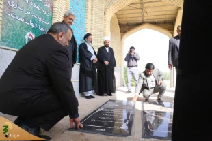 حضور نماینده ولی فقیه در امور حج وزیارت در قدمگاه شهدای غواص/گزارش تصویری 12