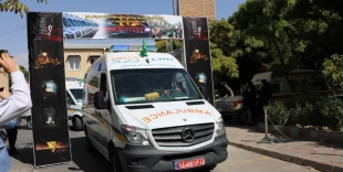 اعزام کاروان اورژانس برای ارائه خدمات به زائران اربعین از آذربایجان شرقی  3