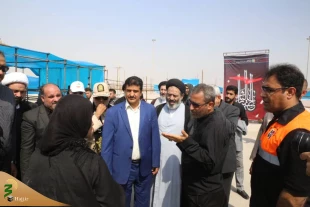 نماینده ولی فقیه در امور حج وزیارت از پایانه مرزی شلمچه بازدید کرد 9