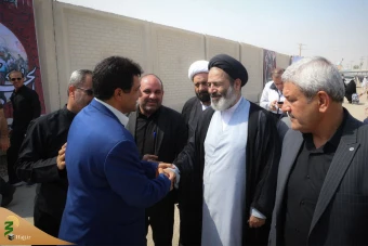 بازدید نماینده ولی فقیه در امور حج وزیارت از پایانه های مرزی شلمچه و چذابه 17