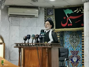 رشدیدار نماینده ولی فقیه در امور حج و زیارت با امام جمعه نجف اشرف 8