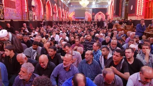 برگزاری مراسم دعای کمیل در خیمه گاه حسینی 2