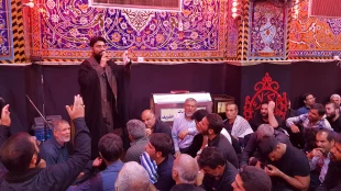 برگزاری مراسم دعای کمیل در خیمه گاه حسینی 3