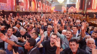برگزاری مراسم دعای کمیل در خیمه گاه حسینی 4