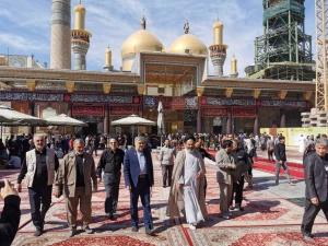 سرپرست حجاج ایرانی با تولیت حرم امامین کاظمین دیدار کرد