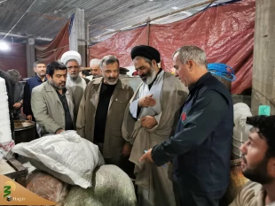 بازدید از موکب حضرت زهرا 2