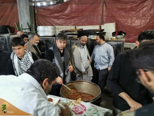 بازدید از موکب حضرت زهرا 5