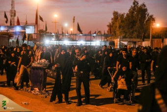 پیاده روی زائران اربعین حسینی 2