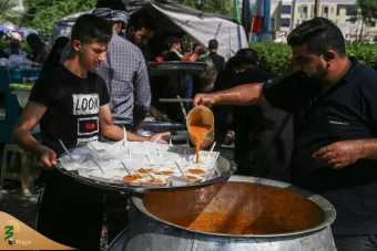 پیاده روی زائران اربعین حسینی 6