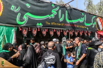 پیاده روی زائران اربعین حسینی 16