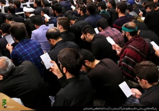 مراسم عزاداری هیئت‌های دانشجویی در اربعین حسینی با حضور رهبر انقلاب برگزار شد 2