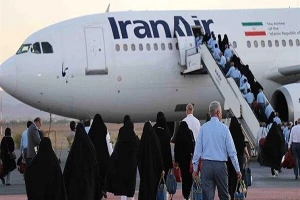 جابجایی 25هزار زائر اربعین با 344 پروازهواپیمایی جمهوری اسلامی ایران