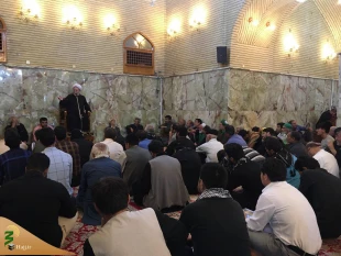 برنامه‌های سخنرانی بعثه در نجف اشرف از سر گرفته شد
 2