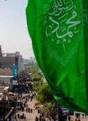 حضور خیل عظیم زائران عزادار در نجف اشرف/تصاویر 7