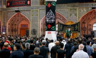 عزاداری روز 28 صفر زائران در حرم علوی/گزارش تصویری 2