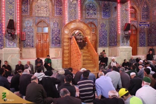 مراسم عزاداری شهادت امام رضا (ع) در حرم حسینی برگزار شد 3