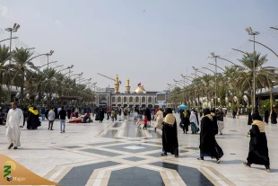 برچیده شدن رخت عزا از حرمین مطهر امام حسین و حضرت عباس علیهما سلام 7