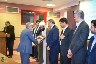 موکب‌داران آخر ماه صفر در مشهد تجلیل شدند