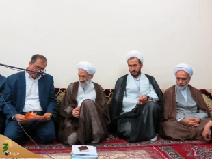 دیدار اعضاء دفتر نمایندگی بعثه مقام معظم رهبری و حج و زیارت مازندران با نماینده ولی فقیه در استان 8