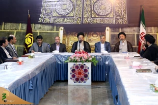 اولین نشست صمیمی کارکنان بعثه با حضور سرپرست حجاج ایرانی برگزار شد 4