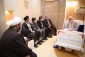 عیادت سرپرست حجاج ایرانی از آیت‌الله حسینی بوشهری 3