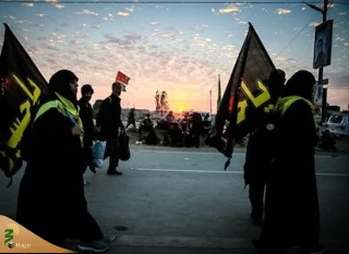 دست‌اندرکاران کاروان پیاده‌‌روی اربعین جامعه الزهرا تقدیر شدند